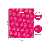 InfinitePack 15 x 18 - 100 Pieces Printed Design on Thank You Merchandise Bags - Infinite Pack